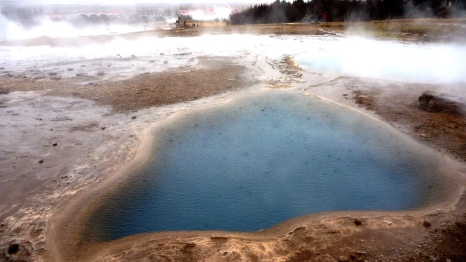 Geothermal pools in Geysir
