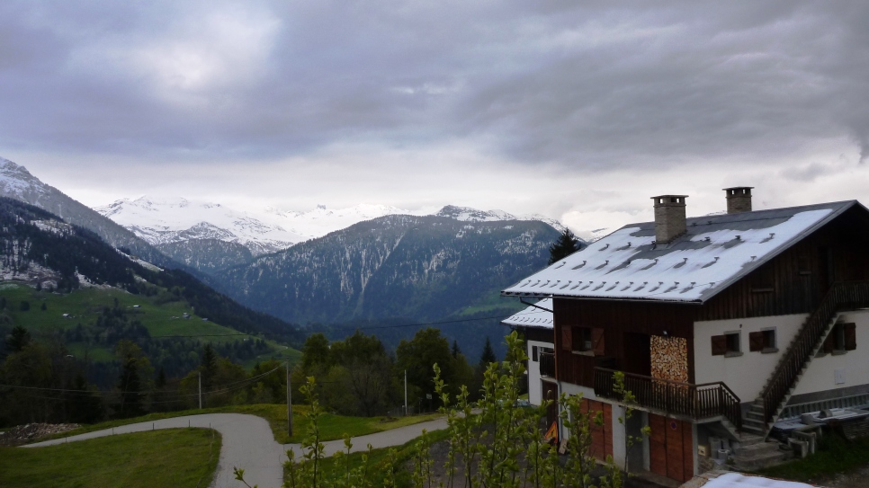 View from the chalet
